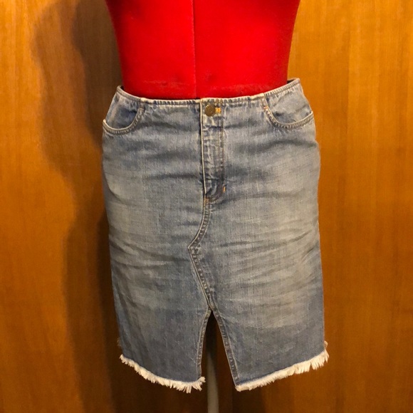 Ralph Lauren Dresses & Skirts - Vintage Ralph Lauren jean skirt